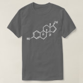 Estrogen Molecule T-Shirt (Design vorne)