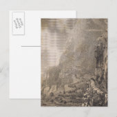 Estroza Pass, Madeira Postkarte (Vorne/Hinten)