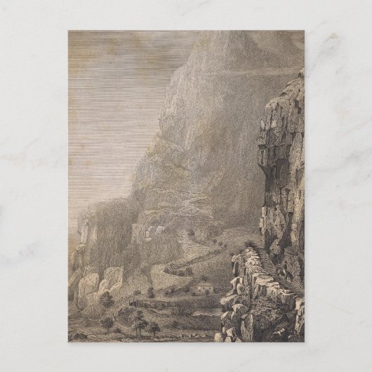 Estroza Pass, Madeira Postkarte (Vorderseite)