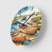 Estuary Clock Runde Wanduhr (Winkel)