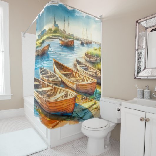 Estuary Erholung Duschvorhang (Beispiel)