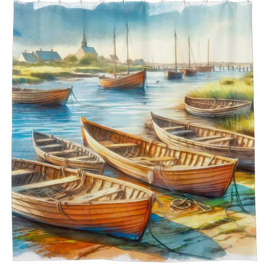 Estuary Erholung Duschvorhang (Vorderseite)