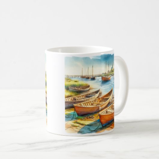 Estuary Erholung Kaffeetasse (VorderseiteRechts)