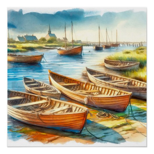 Estuary Erholung Poster (Vorderseite)