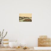 Estuary - Holzschnitt Art Print Poster (Küche)