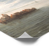 Estuary - Simon de Vlieger Kunstmuseum Poster (Ecke)
