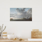 Estuary - Simon de Vlieger Kunstmuseum Poster (Küche)