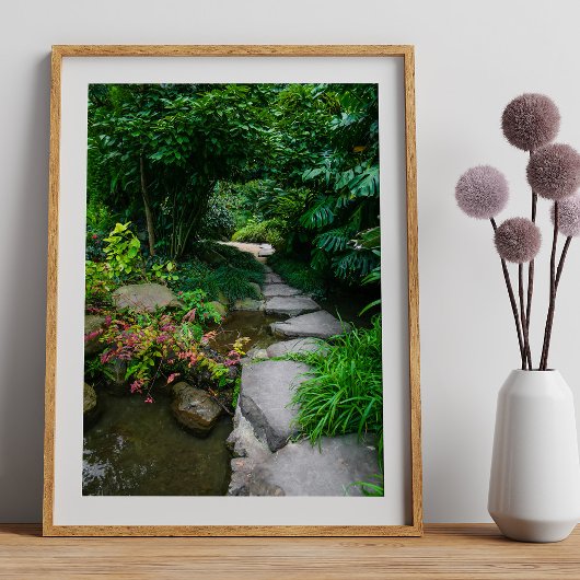 Estufa Fria de Lisboa Lush Lisbon Greenhouse. Fotodruck