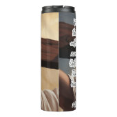 esus: Tod, Rose, ewige Hoffnung Thermosbecher (Rückseite)