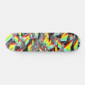 Esvoir Trippy Camouflage Skateboard (Horizontal)