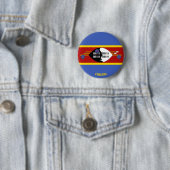 Eswatini Flag Charming Patriotic Button (Beispiel)