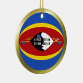 Eswatini Flag Ornament (Rechts)