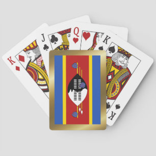 Eswatini-Flag-Spielkarten Spielkarten