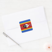 Eswatini Flag Sticker (Umschlag)
