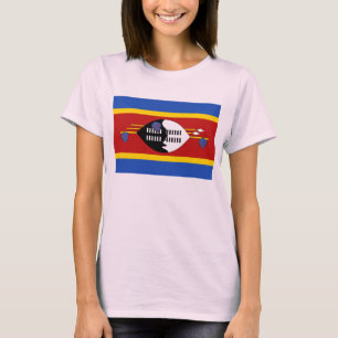 Eswatini Flag x Map T - Shirts