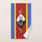 Eswatini-Flagge Badhandtuch Set (Handtuch)