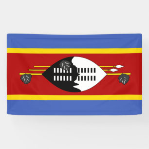 Eswatini-Flagge Banner