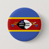 Eswatini-Flagge Button (Vorderseite)