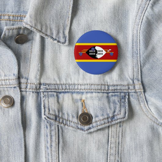 Eswatini-Flagge Button (Beispiel)