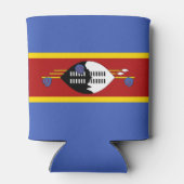 Eswatini-Flagge Dosenkühler (Rückseite)