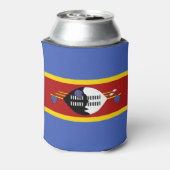 Eswatini-Flagge Dosenkühler (Kanne Rückseite)