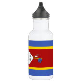 Eswatini-Flagge Edelstahlflasche (Rechts)