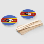 Eswatini-Flagge Fächer (Non-assembled)