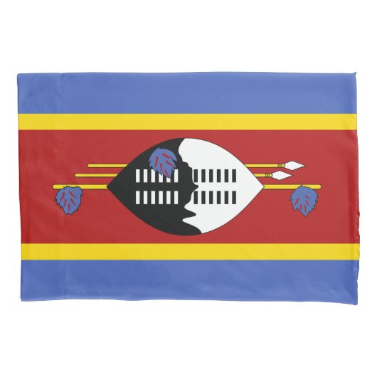 Eswatini-Flagge Kissenbezug (Vorderseite)