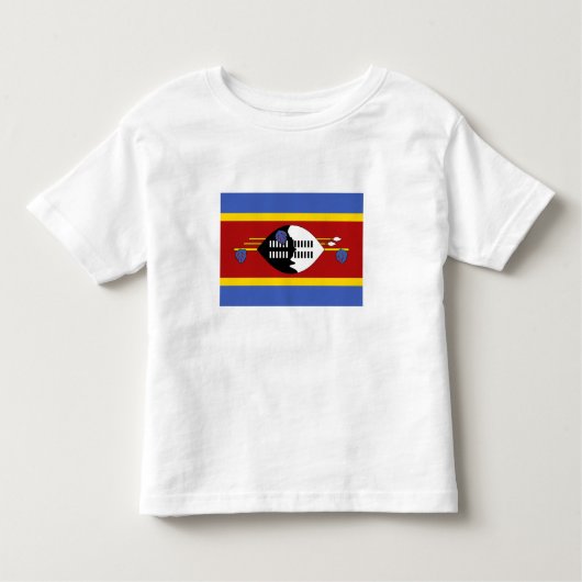 Eswatini-Flagge Kleinkind T-shirt (Vorderseite)