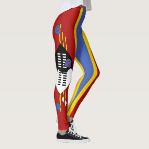 Eswatini-Flagge Leggings