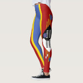 Eswatini-Flagge Leggings (Links)