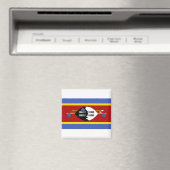 Eswatini-Flagge Magnet (In Situ (Geschirrspüler))