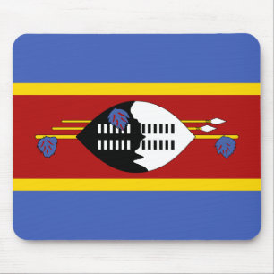 Eswatini-Flagge Mousepad