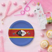 Eswatini-Flagge Pappteller (Party)