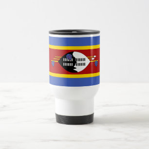 Eswatini-Flagge Reisebecher