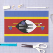 Eswatini-Flagge Seidenpapier (Handwerk)