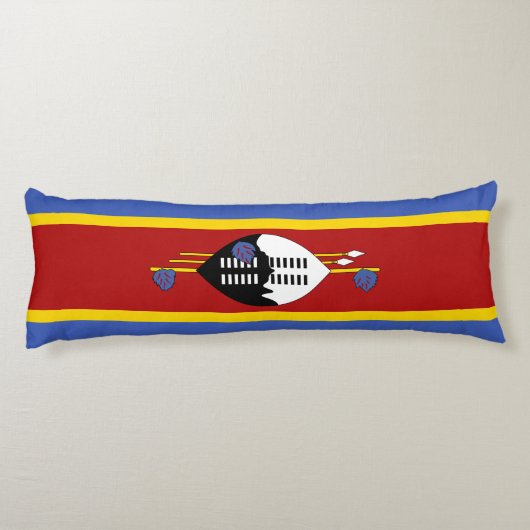 Eswatini-Flagge Seitenschläferkissen (Rückseite)