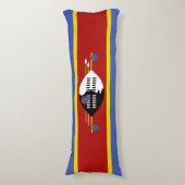 Eswatini-Flagge Seitenschläferkissen (Vorderseite Vertikal)