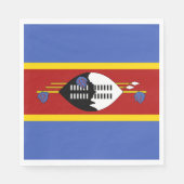 Eswatini-Flagge Serviette (Vorderseite)