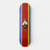 Eswatini-Flagge Skateboard (Vorderseite)