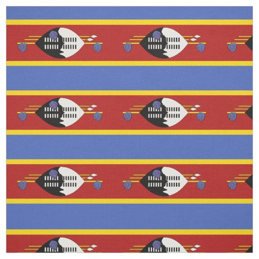 Eswatini-Flagge Stoff (Muster)