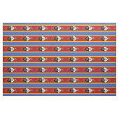 Eswatini-Flagge Stoff (Fat Quarter (45,7 x 55,9 cm))