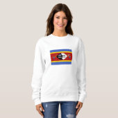 Eswatini-Flagge Sweatshirt (Vorne ganz)
