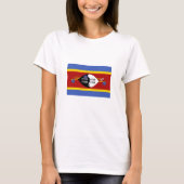 Eswatini-Flagge T-Shirt (Vorderseite)