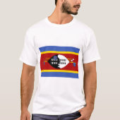 Eswatini-Flagge T-Shirt (Vorderseite)