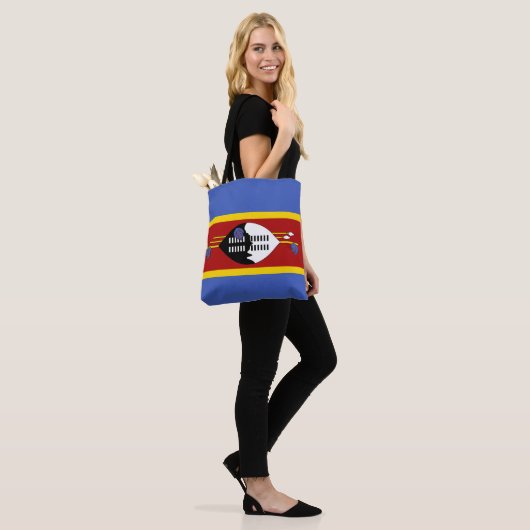 Eswatini-Flagge Tasche (Am Model)