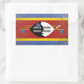 eSwatini Rechteckiger Aufkleber (Tasche)