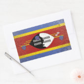 eSwatini Rechteckiger Aufkleber (Umschlag)