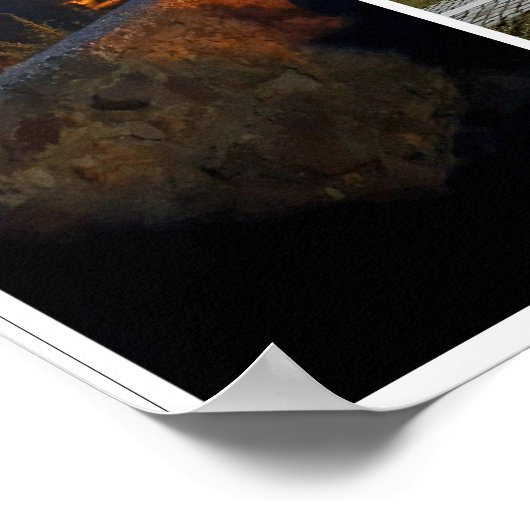 Esztergom Night Sky. Poster (Ecke)