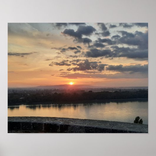 Esztergom Night Sky. Poster (Vorne)